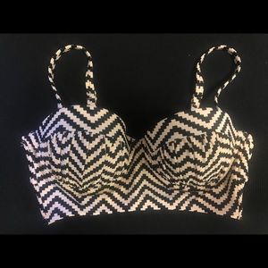 Xhilaration Aztec Push Up Bikini Top⚡️